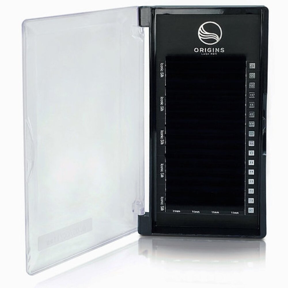 2 boxes Origins Lash Pro Eyelash Extensions -8mm (0.03 dia) M curl - 2 boxes